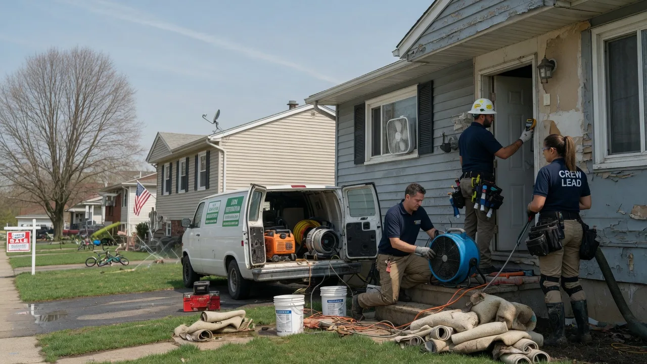 Flood Cleanup in Edwardsport, IN near me