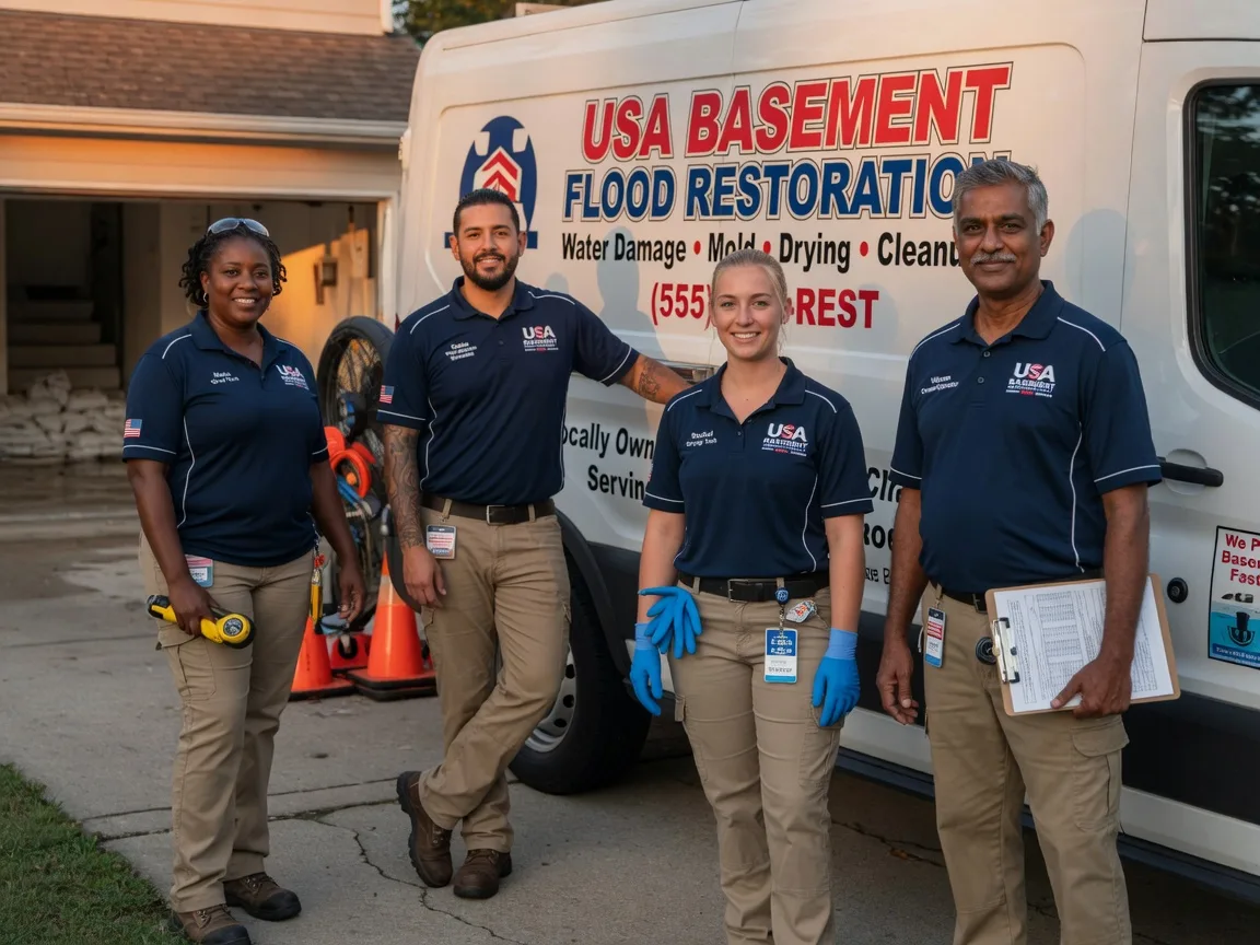 Basement Flood Cleanup company in Edwardsport, IN